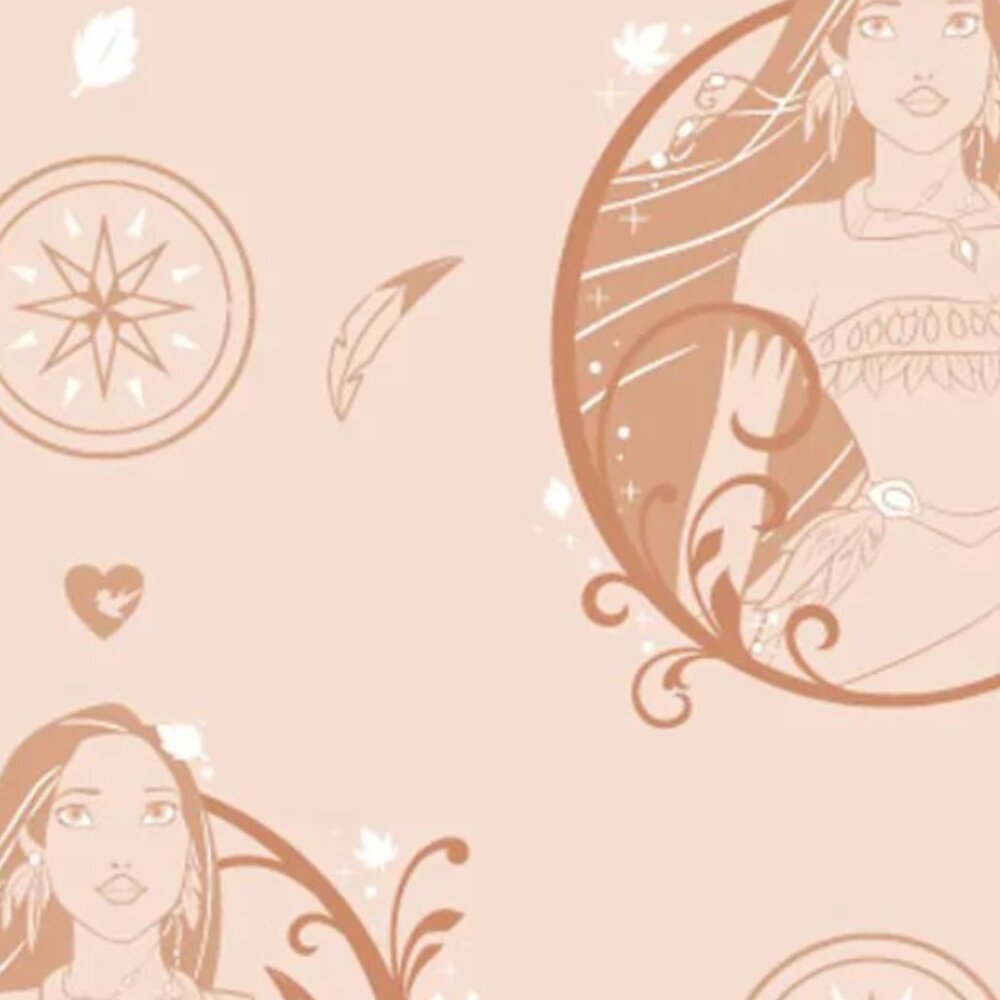 Loungefly Disney Pocahontas Princess Scene Wallet Women Zip Around Faux Leather - Picture 4 of 8